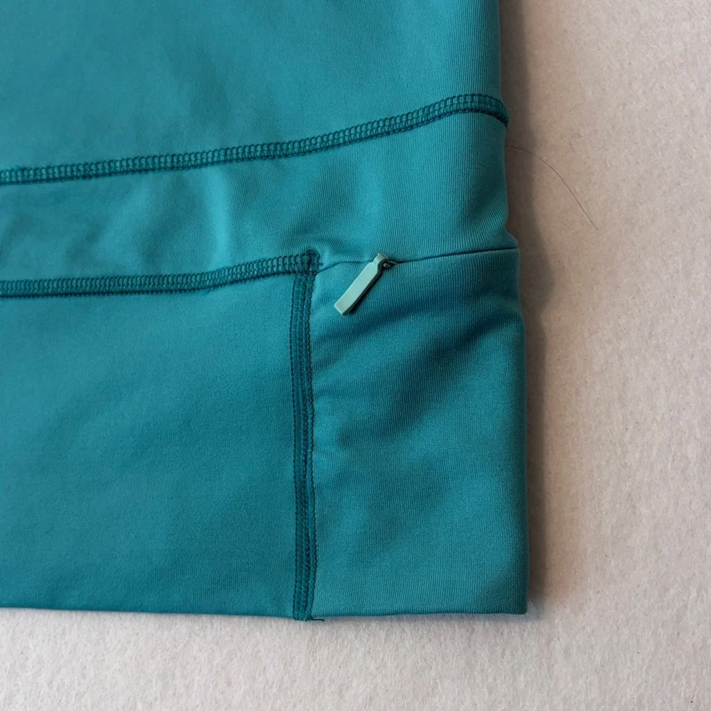 Title Nine Ocean Wave Boardwalk Regulator dress in teal. size XL - Picture 5 of 8